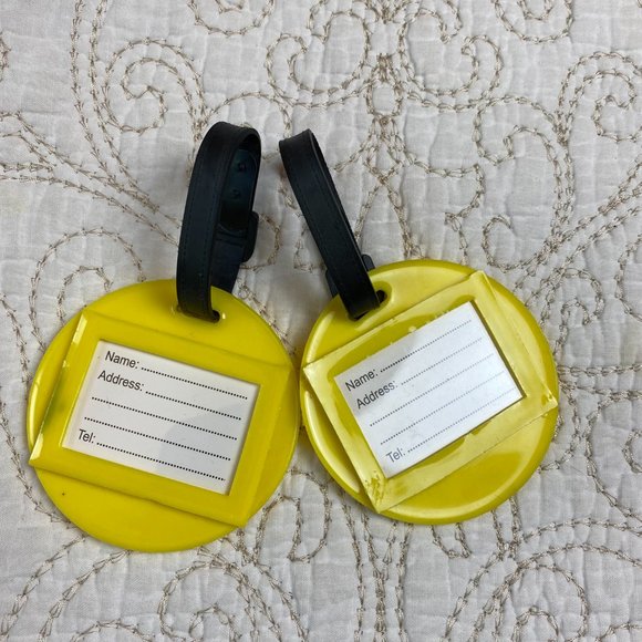 Emoji luggage tags (set of 2) - Picture 2 of 2